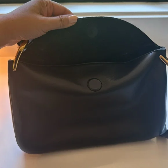 NWT Madewell black leather purse - Picture 3 of 6